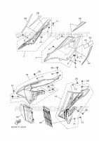 SIDE COVER for Yamaha YZ 2022