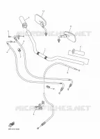 HANDLEBAR & CABLES for Yamaha BOLT 2022