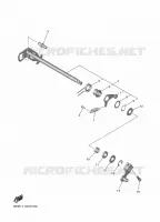 GEAR SHIFT SHAFT / LEVER for Yamaha R7 2022