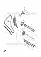 CAMSHAFT / TIMING CHAIN for Yamaha R7 2022