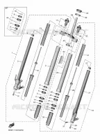 FRONT FORK for Yamaha R7 2022