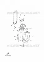 OIL PUMP for Yamaha XSR 2022