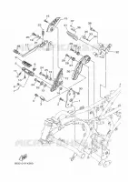 STAND / FOOTREST 2 for Yamaha XSR 2022