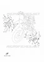 FAIRING 2 for Yamaha TENERE 2022