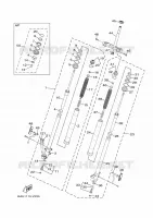 FRONT FORK for Yamaha TENERE 2022