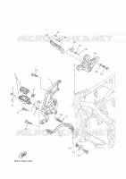 STAND / FOOTREST 2 for Yamaha TENERE 2022
