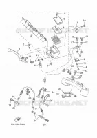 FRONT BRAKE MASTER CYLINDER for Yamaha XSR 2021