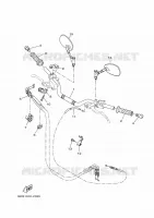 HANDLEBAR & CABLES for Yamaha XSR 2021
