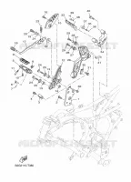 STAND / FOOTREST 2 for Yamaha XSR 2021