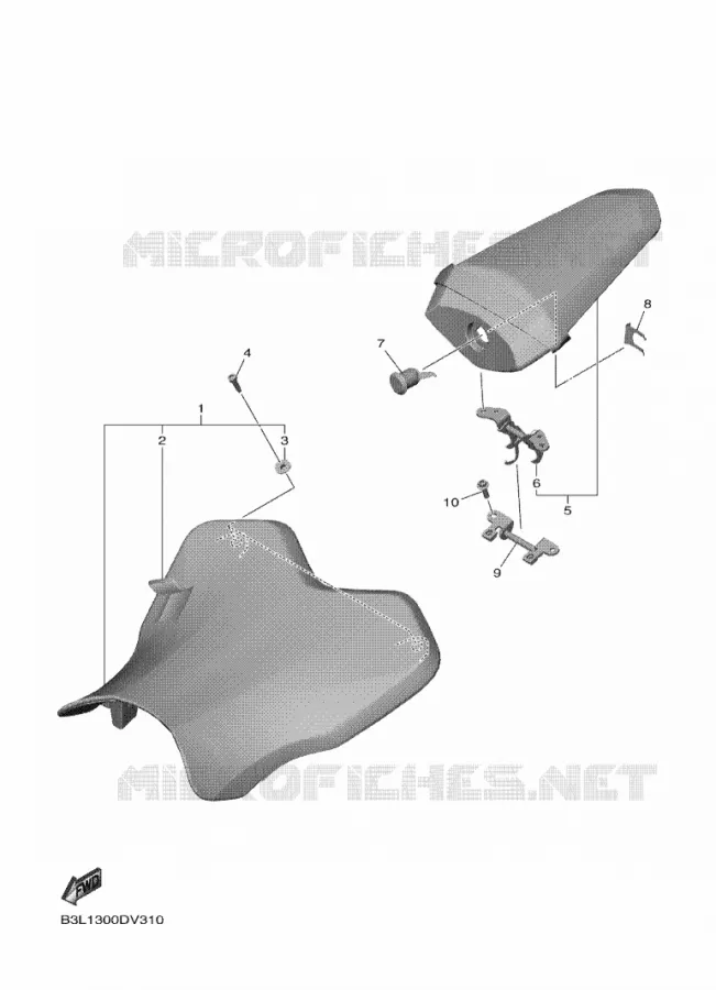 SEAT Yamaha MOTO 1000 2021 R1  YZF1000