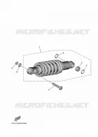 REAR SHOCK ABSORBER for Yamaha MT 2021