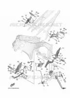 STAND / FOOTREST for Yamaha MT 2021