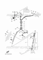 REAR BRAKE MASTER CYLINDER for Yamaha TRACER 2021