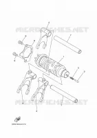 GEAR SHIFT SELECTOR DRUM / FORKS for Yamaha MT 2021
