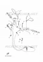 HANDLEBAR & CABLES for Yamaha MT 2021