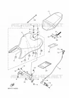 SEAT for Yamaha MT 2021