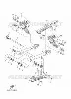 SWINGARM / SHOCK ABSORBER for Yamaha BOLT 2021