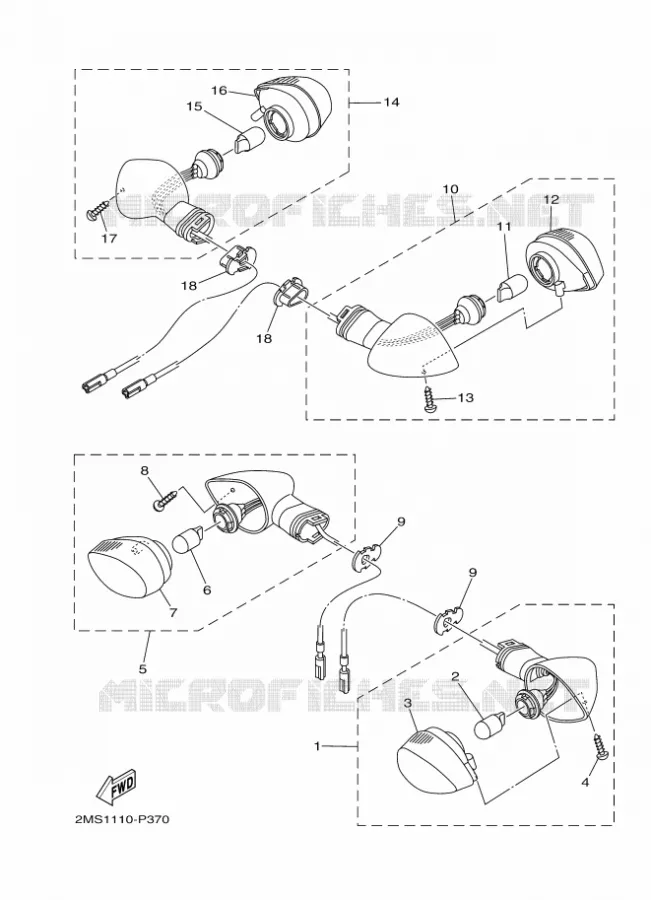 INDICATOR Yamaha MOTO 300 2021 R3  YZF320-A