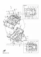 CRANKCASE for Yamaha MT 2021