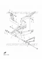 SWINGARM / SHOCK ABSORBER for Yamaha MT 2021
