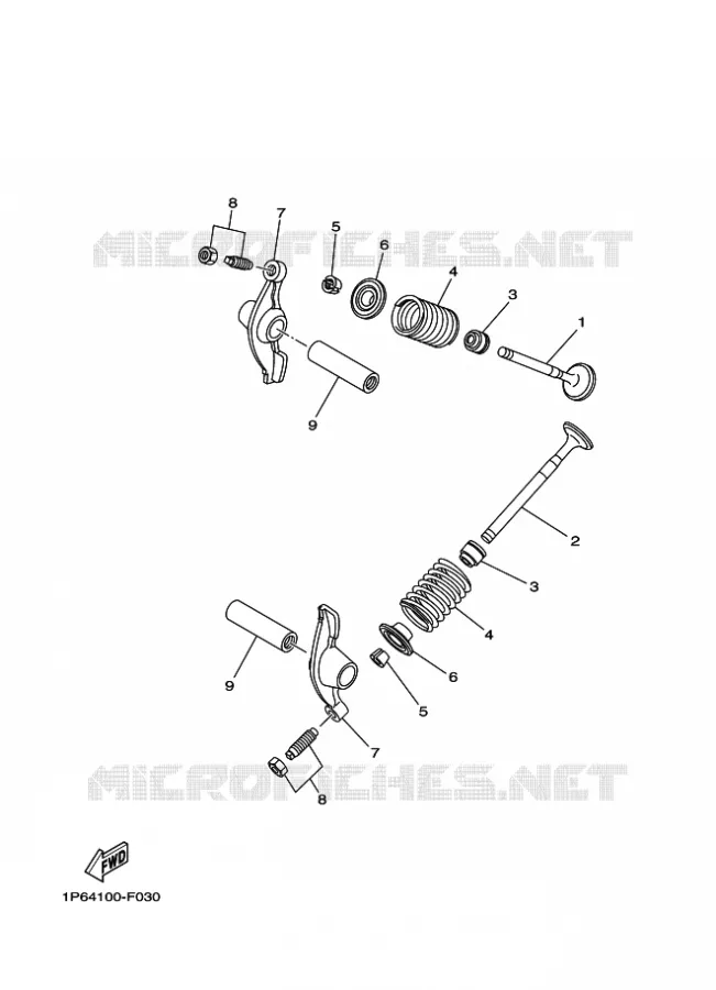VALVE Yamaha MOTO 50 2021 TTR  TTR50EML