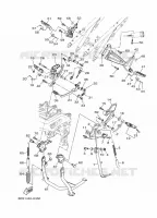 STAND / FOOTREST for Yamaha TRACER 2020