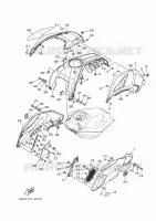 FUEL TANK 2 for Yamaha MT 2020