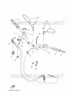 HANDLEBAR & CABLES for Yamaha MT 2020