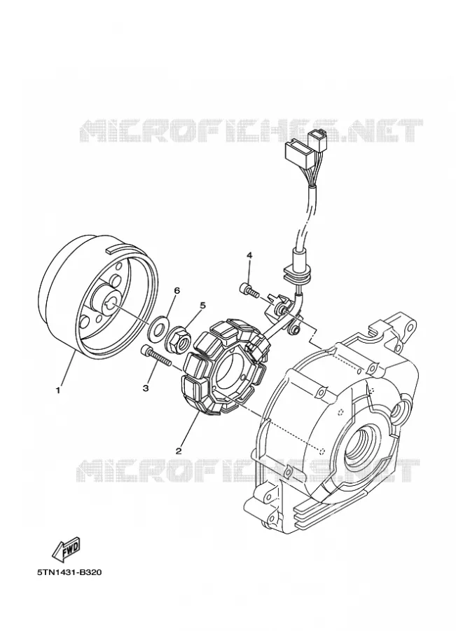IGNITION Yamaha MOTO 110 2020 TTR  TT-R110EL