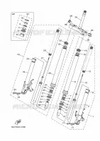 FRONT FORK for Yamaha MT 2020
