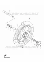FRONT WHEEL for Yamaha MT 2020