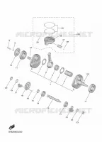CRANKSHAFT / PISTON for Yamaha YZF 2020