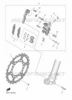 FRONT BRAKE CALIPER for Yamaha YZF 2020