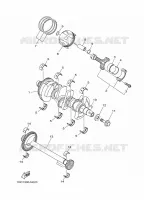 CRANKSHAFT / PISTON for Yamaha XSR 2020