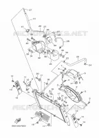 RADIATOR / HOSES for Yamaha XSR 2020