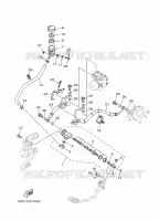 REAR BRAKE MASTER CYLINDER for Yamaha XSR 2020