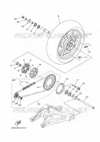 REAR WHEEL for Yamaha XSR 2020