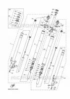 FRONT FORK for Yamaha MT 2020