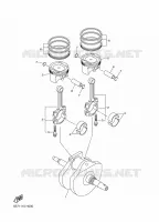 CRANKSHAFT / PISTON for Yamaha BOLT 2020