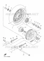 REAR WHEEL for Yamaha BOLT 2020