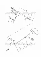 GEAR SHIFT SHAFT / LEVER for Yamaha R3 2020