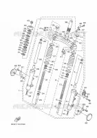 FRONT FORK for Yamaha BWS 2020