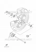 FRONT WHEEL for Yamaha BWS 2020