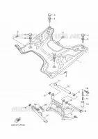 STAND / FOOTREST for Yamaha BWS 2020