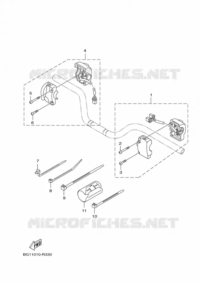 SWITCH / LEVER Yamaha SCOOTER 125 2020 BWS  YW125L