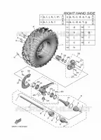 FRONT WHEEL 2 for Yamaha WOLVERINE 2024