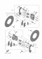 REAR BRAKE CALIPER for Yamaha WOLVERINE 2024