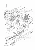 FINAL DRIVE SHAFT / GEAR COUPLING for Yamaha YXZ 2024