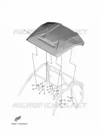 SUN VISOR for Yamaha WOLVERINE 2024
