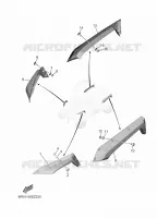 FENDER for Yamaha WOLVERINE 2024